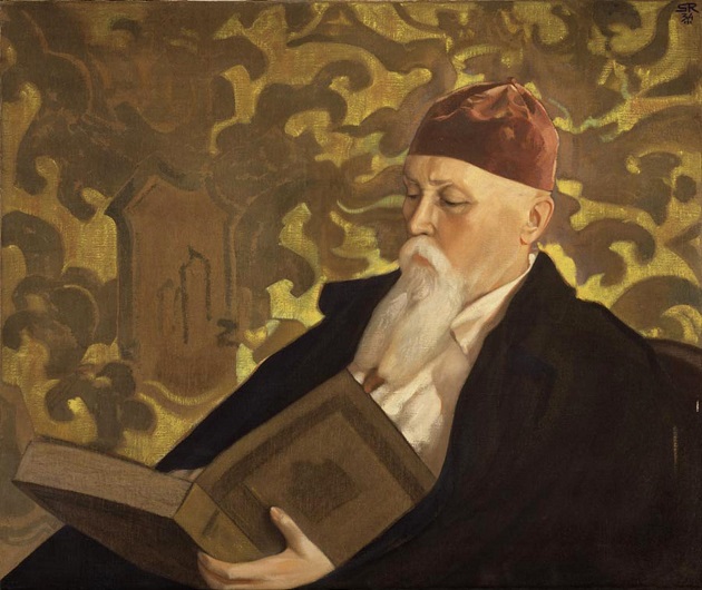 С.Н.Рерих. Профессор Н.К.Рерих. 1934.jpg